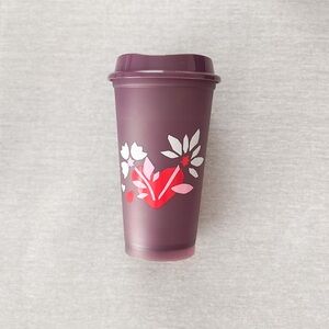 Sbux purple reusable cup
